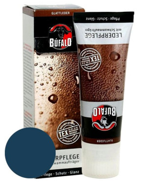 Lederpflege Bufalo, granatowa pasta do butów z woskiem pszczelim