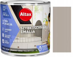 Altax Emalia Szybkoschnąca Szary 0,25l