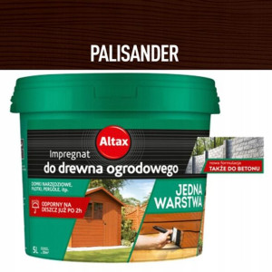 Altax Impregnat Drewna Betonu Ogrod Palisander 10l