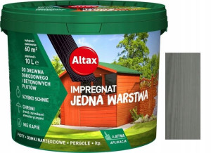 Altax Impregnat Drewna Ogrodowego Antracyt 5l