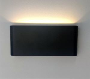 Oprawa kinkiet elewacyjny zewnętrzny LED 1X6W czarny