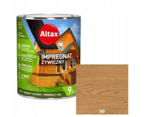 Altax Żywiczny Impregnat Do Drewna Dąb 9l