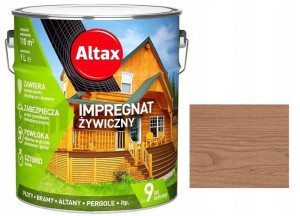 Altax Żywiczny Impregnat Do Drewna Kasztan 4,5l
