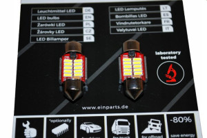 Żarówka Led Rurka C5w 32mm Oświetlenie Tablicy