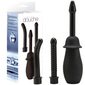 Seven Creations DOUCHE UNISEX Gruszka do lewatywy z wymiennymi końcówkami