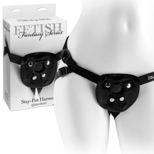 Fetish Fantasy FF STAY-PUT HARNESS Uprząż do Strap-On, Czarna