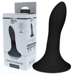 Dream Toys SOLID LOVE PREMIUM DILDO 5" Dildo z przyssawką, Czarne Silikonow