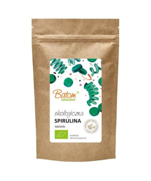 Spirulina tabletki 400mg BIO 250g BATOM