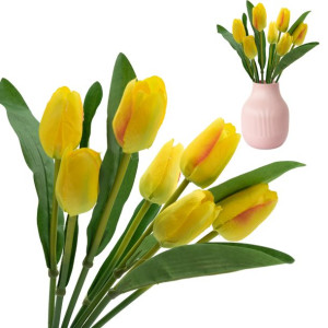 Tulipan Tulipany Duży Bukiet Sztuczne Kwiaty