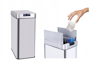 Automatyczny kosz na śmieci TurboTronic filtr higieniczny 48l