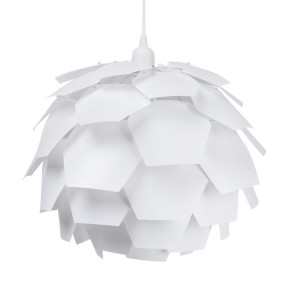 Lampa wisząca biała SEGRE duża