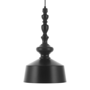 Lampa wisząca metalowa czarna DRIVA