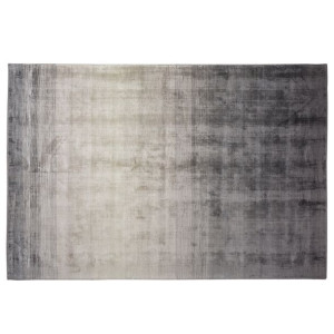 Dywan wiskozowy 160 x 230 cm szary ERCIS