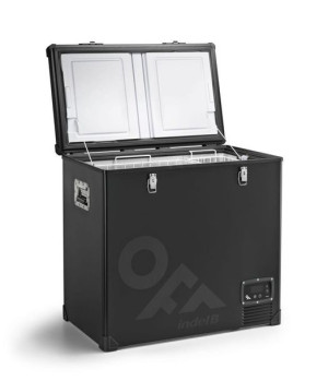 Lodówka Kompresorowa Przenośna Tb 130 Steel Black Dc12/24v 124 L - Indel B
