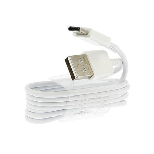 Kabel - USB na Typ C - 1 Metr BIAŁY (fast charge)