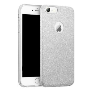 Shining Case do SAMSUNG GALAXY A13 5G Srebrny