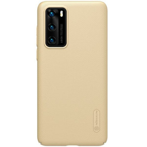 Etui Nillkin Super Frosted Shield do Huawei P40 złoty
