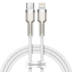 Baseus Kabel Cafule Metal - Typ C na Lightning - PD 20W 2 metry (CATLJK-B02