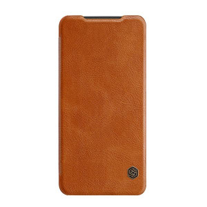 Etui Nillkin Qin do Samsung Galaxy A03S brązowy