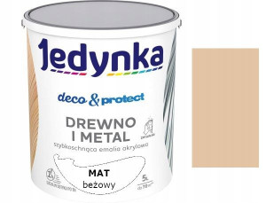 Emalia Jedynka Deco&protect Beżowy Mat 07l