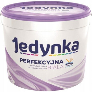Emulsja Jedynka Perfekcyjna Biel 10l