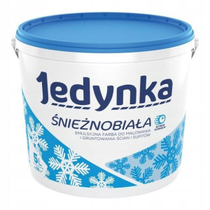 Emulsja Jedynka Śnieżnobiała 10l