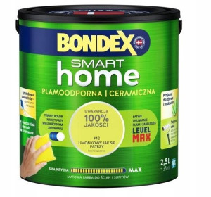 Farba Bondex Ceramic Limonkowy Jak Sie Patrzy 2,5l