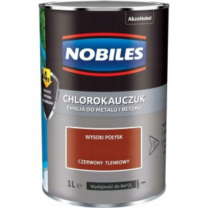 Farba Chlorokauczuk Nobiles Czerwony Tlenkowy 5l