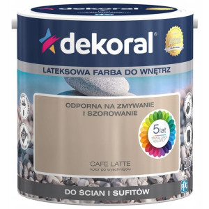 Farba Dekoral Akrylit W Cafe Latte 2,5l
