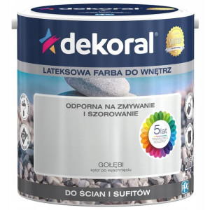 Farba Dekoral Akrylit W Gołębi 5l