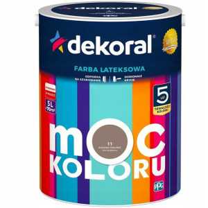 Farba Dekoral Moc Koloru Kawowa Pralinka 2,5l