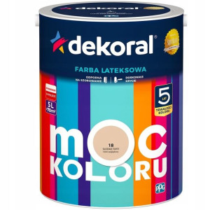 Farba Dekoral Moc Koloru Słodkie Toffi 2,5l