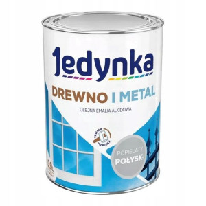 Farba Do Drewna I Metalu Jedynka Popielaty 0,36l