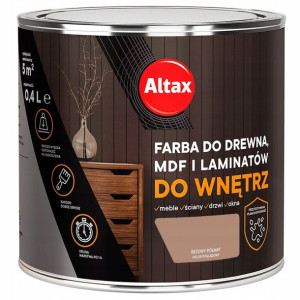 Farba do drewna mdf laminatu 400ML BEŻOWY ALTAX