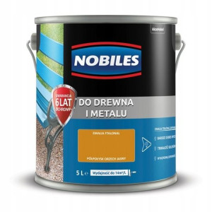 Farba Drewno Metal Nobiles Orzech Jasny 0,7l