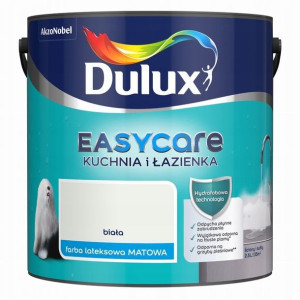 Farba Dulux Easycare Kuchnia Łazienka Biała 1l