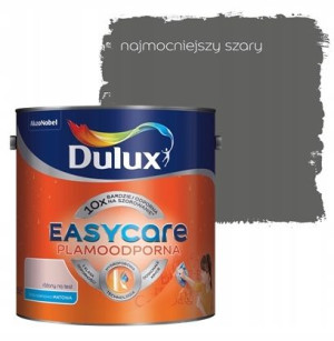 Farba Dulux Easycare Najmocniejszy Szary 5l