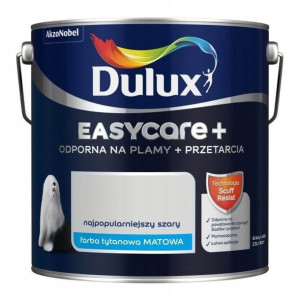 Farba Dulux Easycare+ Najpopularniejszy Szary 2,5l
