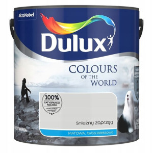 Farba Dulux Kolory Świata Śnieżny Zaprzęg 5l