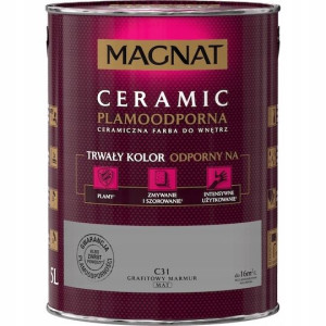 Farba Magnat Ceramic C31 Grafitowy Marmur 2,5l
