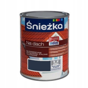 Farba Na Dach Stal Ral 7024 Grafit Półmat 5l