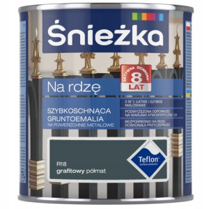 Gruntoemalia Na Rdzę Na Rdzę Śnieżka 0,65l Mix Kol
