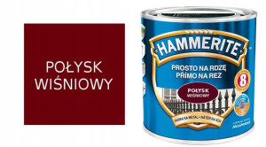 Hammerite Farba Na Rdzę Wiśniowy Połysk 2,5l