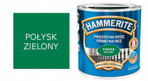 Hammerite Farba Na Rdzę Zielony Połysk 0,25l