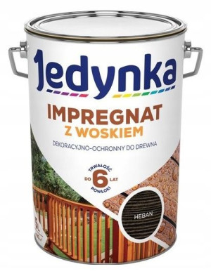 Impregnat Jedynka Do Drewna Heban 10l