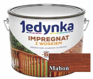 Impregnat Jedynka Do Drewna Mahoń 0,9l