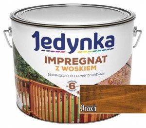 Impregnat Jedynka Do Drewna Orzech 0,9l