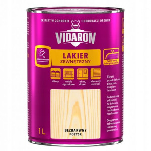 Lakier bezbarwny do drewna Vidaron 200ML