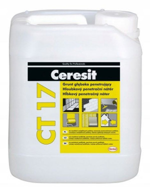Obserwuj Grunt Głęboko Penetrujący Ceresit Ct17 5l