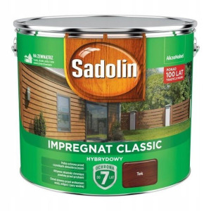 Sadolin Classic Impregnat Do Drewna Tek 9l